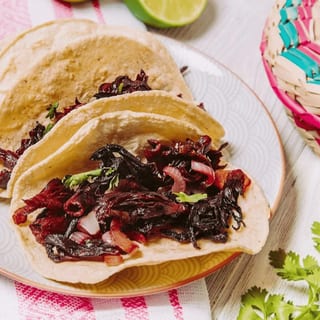 Tacos De Jamaica (3) (Hibiscus)
