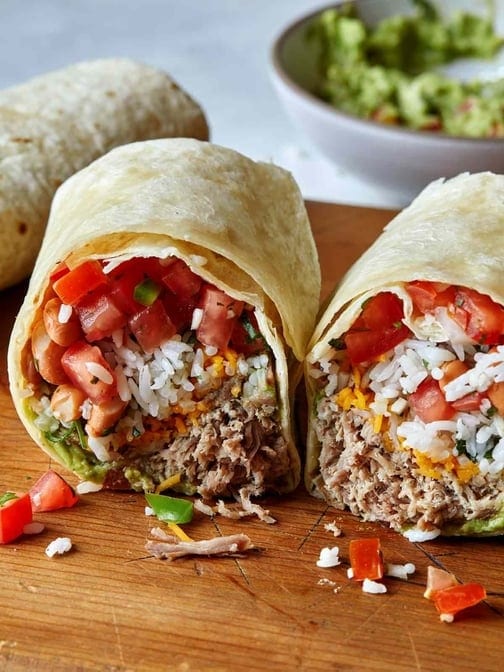 Carnitas Burrito (Roasted Pork).