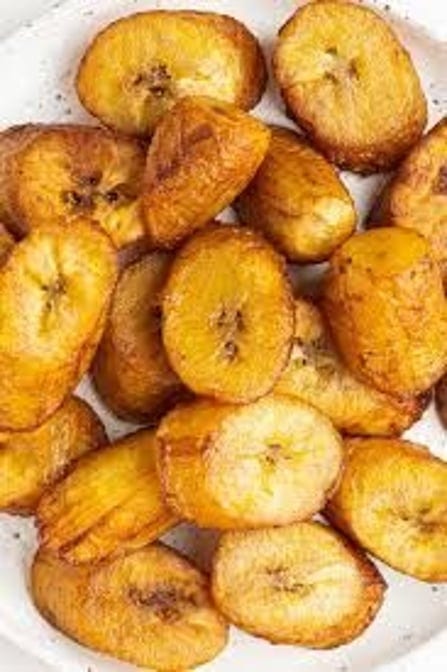 Sweet Plantains.