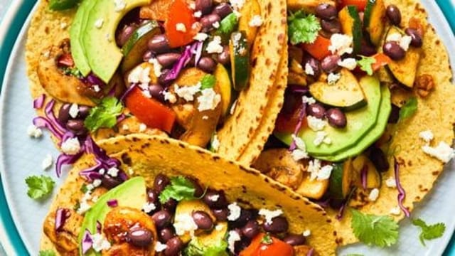 Tacos De Vegetales (3) (Vegetables).