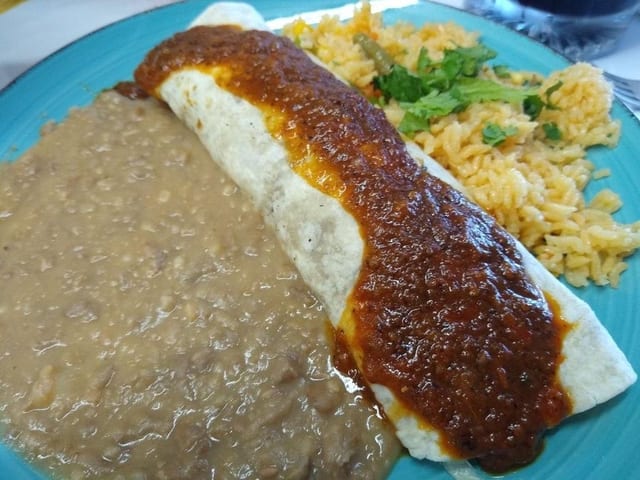 Burrito Diablo.