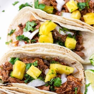 Taco Al Pastor (Marinated Pork)